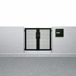 シンプレオ門扉　７型　両開き　埋込仕様  ０９・１０